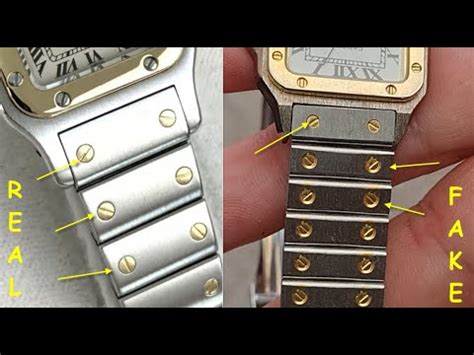 how to spot fake cartier tank watch|authenticate cartier watch.